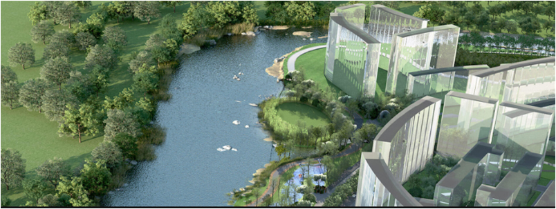 Hydraulic design for proposed waterfront at Lodha Palava