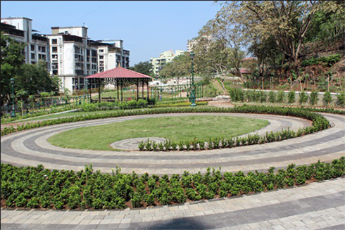 Garden Development at Nerul Sector 19a, ESR Plot