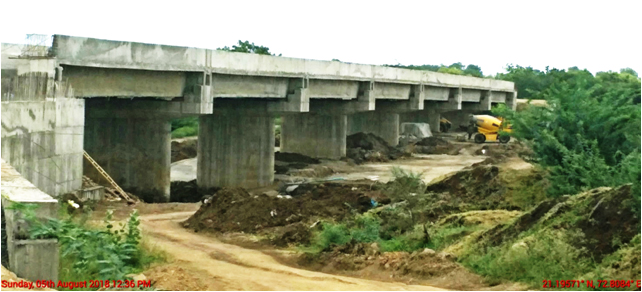 construction of Bridge across Bennethorahalla
