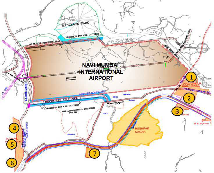 Infrastructure Planning for Pushpak Node of CIDCO