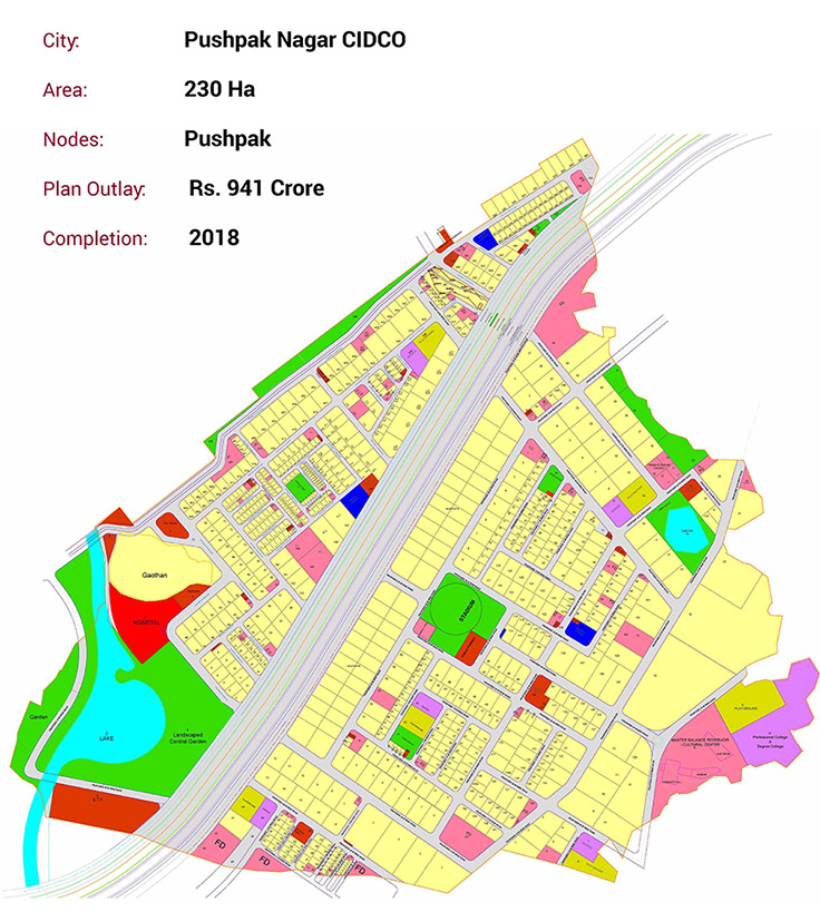 Infrastructure Planning for Pushpak Node of CIDCO