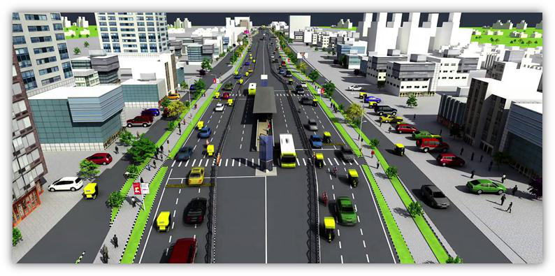  TRAFFIC SURVEYS REPORT FOR OPERATIONS AND SERVICE PLAN OF BRT CORRIDOR-3 & 4 AT PCMC PUNE