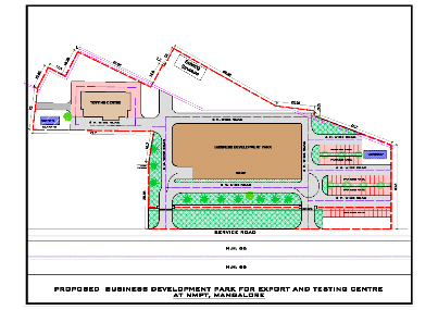 Bussiness Development Park and Testing Center for NMPT at Manglore