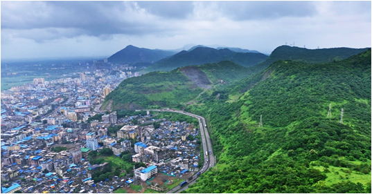 Construction of Airoli Katai Naka