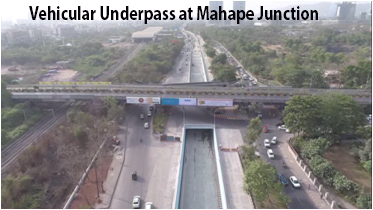 Flyovers at Thane Belapur Road, Navi Mumbai